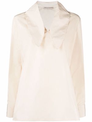PUCCI tie-neck blouse - Neutrals