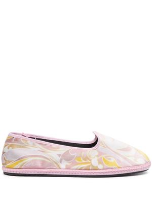 PUCCI Tropicana baby ballet slippers - Pink