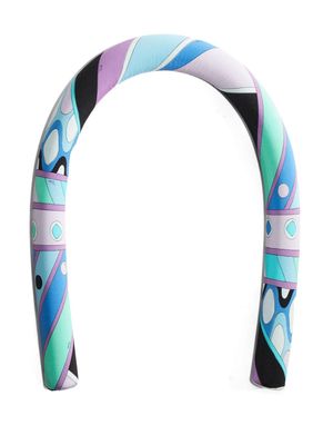 PUCCI Vivara-print pool float - Blue