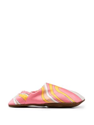 PUCCI Vorticili print slippers - Pink