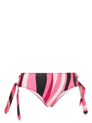 PUCCI wave-print bikini bottoms - Pink