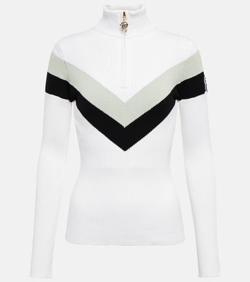Pucci x Fusalp ribbed-knit half-zip sweater