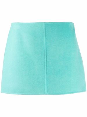 PUCCI zip-fastening A-line skirt - Blue