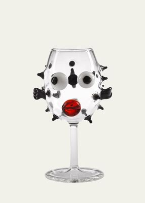 Puffer Fish Wine Glass