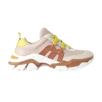 Puffin sneakers in leather