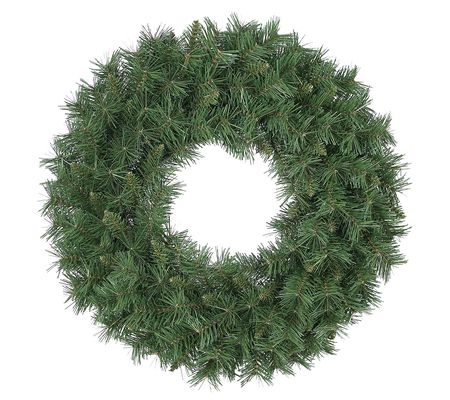 Puleo 24 Round Valley Pine Wreath 180 Tips