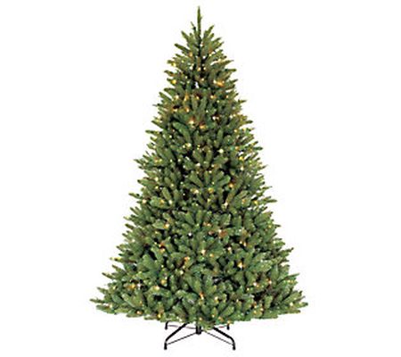 Puleo 6.5' Pre-Lit Fraser Fir Artificial Christ mas Tree