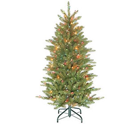 Puleo International 4.5' Prelit Slim Franklin F ir Tree