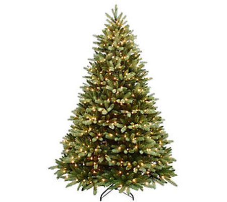 Puleo International 7.5' Pre-Lit Davidson Fir P remier Tree