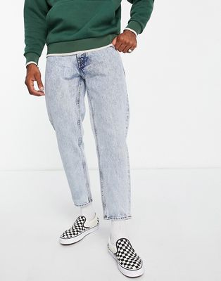 Pull & Bear standard fit basic jeans in light blue