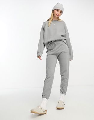 Pull & Bear sweatpants in gray - part of a set