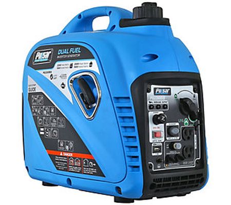 Pulsar 2,200W Portable Dual Fuel Quiet Inverter Generator