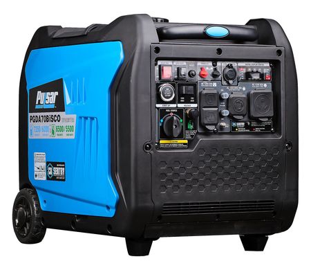 Pulsar 7250 Watt Dual Fuel Inverter Generator w ith CO Sentry