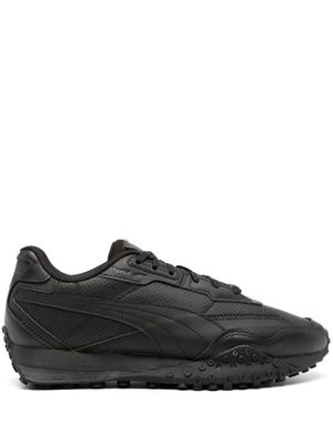 PUMA Blacktop Rider faux-leather sneakers