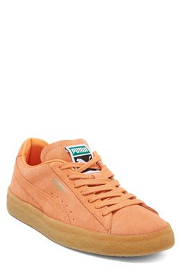 PUMA Crepe Sole Sneaker in Deep Apricot