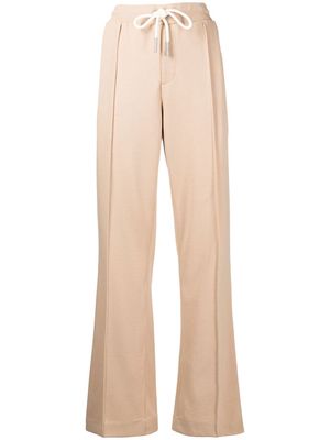 PUMA drawstring wide-leg trousers - Brown