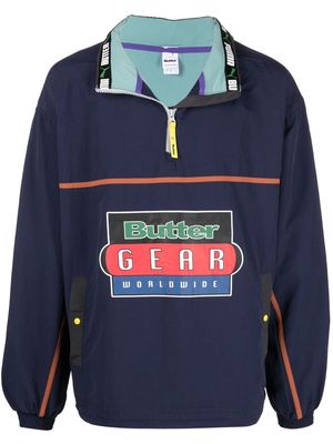 PUMA half-zip logo jacket - Blue