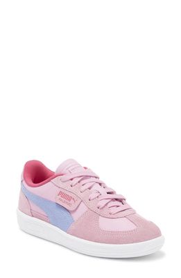 PUMA Kids' Palermo Sugar Rush Sneaker in Lilac Chiffon-Lavender-Pink