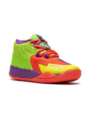 Puma Kids x LaMelo Ball MB.01 "Be You" sneakers - Green Gecko - Red Blast