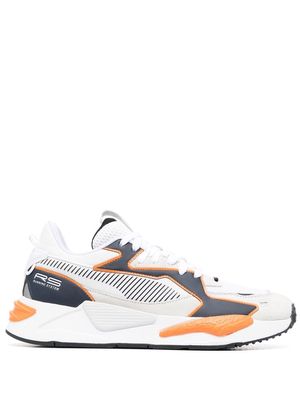 PUMA low-top panelled-design sneakers - White