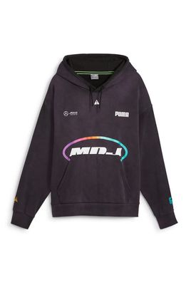 PUMA Mad Dog Jones X Mercedes-AMG F1 Hoodie in Puma Black