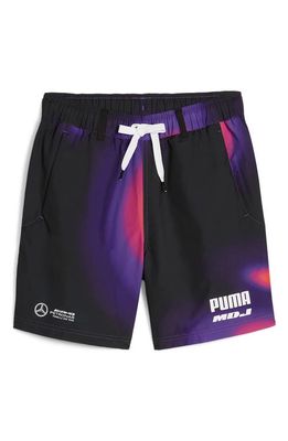 PUMA Mad Dog Jones x Mercedes-AMG F1 Woven Shorts in Sheen Green at Nordstrom, Size Medium