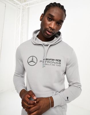 PUMA Mercedes MAPF1 Essential hoodie in gray