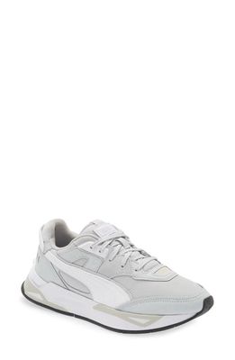 PUMA Mirage Sport Heritage Sneaker in Platinum Gray/Puma White