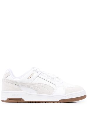 PUMA panelled low-top sneakers - White