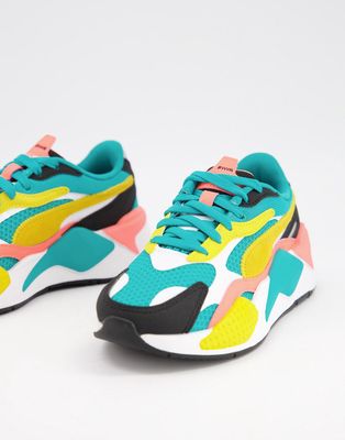 Puma RS-X3 sneakers in teal-Blue