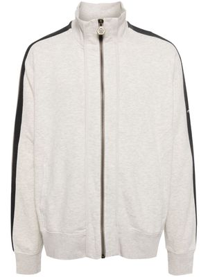 PUMA side-stripe zipped jacket - Grey