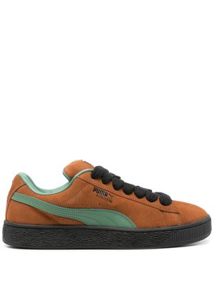 PUMA Suede XL logo-print sneakers - Brown