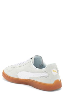 PUMA Super Team Suede Sneaker in Blue Skies-Puma White-Gum