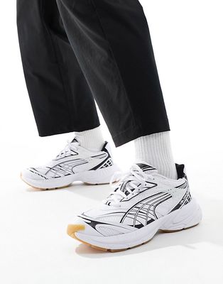 PUMA Velophasis Phased sneakers with black detail in white