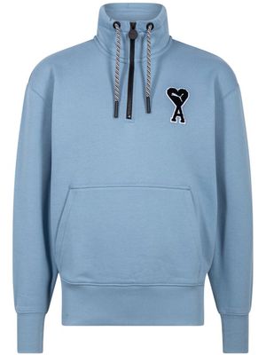 PUMA x AMI half-zip sweatshirt - Blue