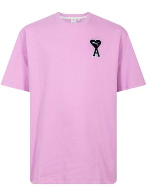 PUMA x AMI short-sleeve T-shirt - Pink