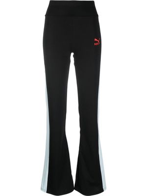 PUMA x Dua Lipa T7 flared trousers - Black