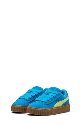 PUMA x FENTY Kids' Creeper Sneaker in Speed Blue-Lime Pow-Gum