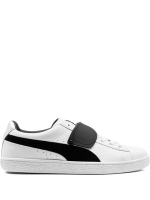 PUMA x Karl logo-detail low-top sneakers - White