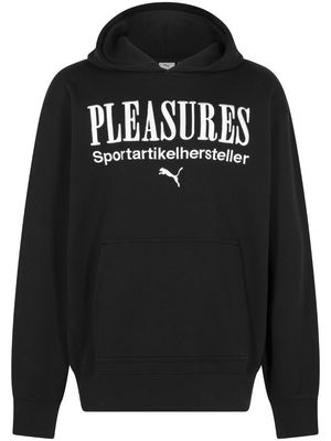 PUMA x Pleasures cotton hoodie - Black