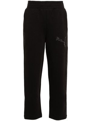 PUMA x Swarovski cotton track pants - Black