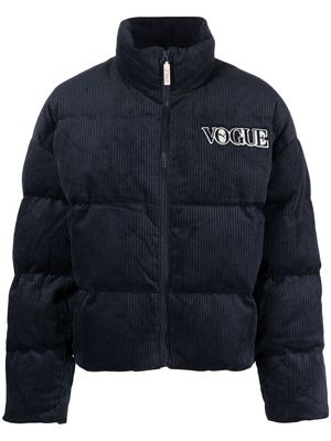 PUMA x Vogue corduroy puffer jacket - Blue