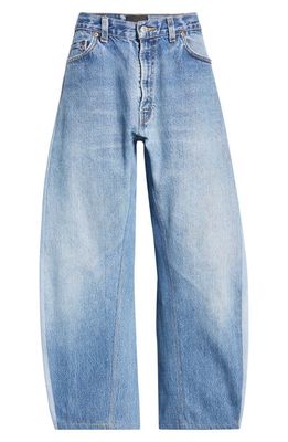 Puppets and Puppets Creature Nonstretch Balloon Jeans in Denim