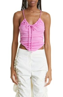 Puppets and Puppets Cross Back Camisole in Pink
