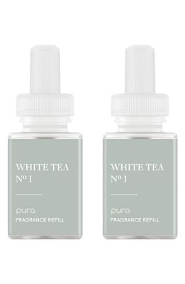 PURA 2-Pack Diffuser Fragrance Refills in White Tea No 1 