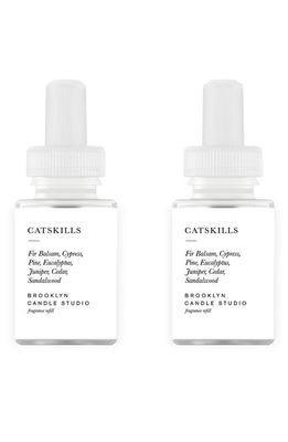 PURA x Brooklyn Candle Studio Catskills 2-Pack Diffuser Fragrance Refills in White