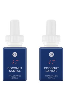 PURA x Capri Blue Coconut Santal 2-Pack Diffuser Fragrance Refills