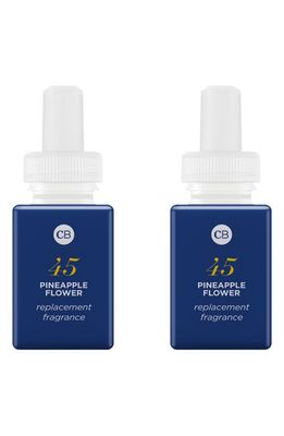 PURA x Capri Blue Pineapple Flower 2-Pack Diffuser Fragrance Refills