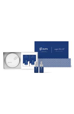 PURA x Capri Blue Smart Home Diffuser & 4 Fragrance Refills Set