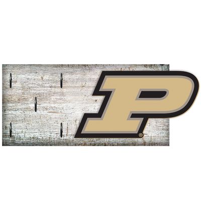 Purdue Boilermakers 6" x 12" Mounted Key Holder